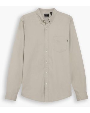 Dockers Oxford Shirt, Slim Fit - Blanco