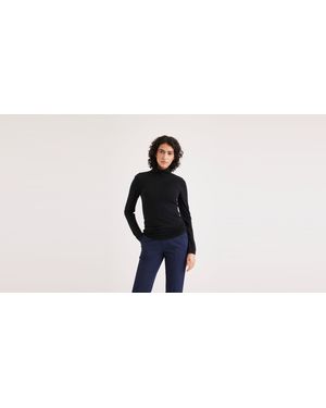 Dockers Slim Fit Turtleneck Sweater - Negro
