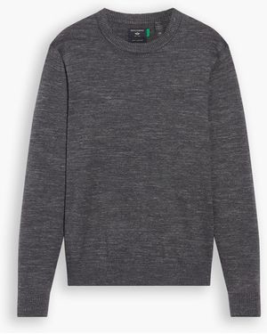 Dockers Crewneck Sweater, Regular Fit - Negro