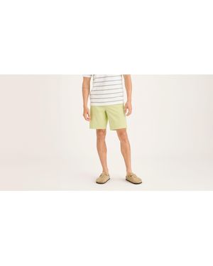 Dockers Alpha Chino Shorts, Straight Fit - Negro