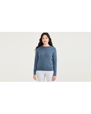Dockers Classic Fit Crewneck Sweater - Negro