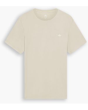 Dockers Crewneck Tee, Slim Fit - Blanco