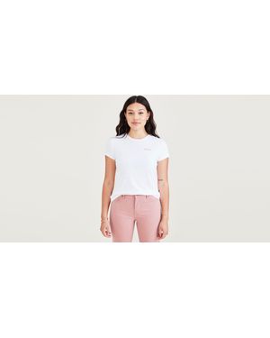 Dockers Slim Fit Graphic Tee Shirt - Negro