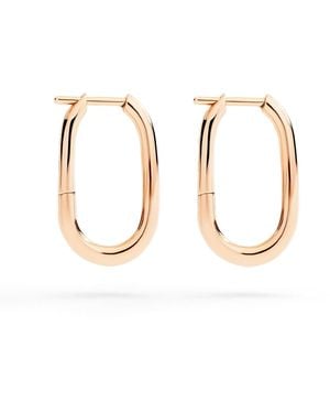 Dodo Rose Essentials Hoop Earrings - Metallic