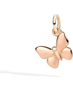 Dodo Rose Butterfly Charm - White