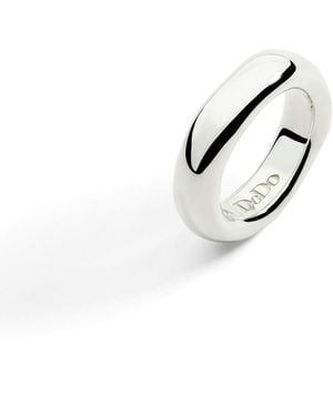 Dodo Bague Pepita Argent - Blanc