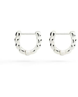 Dodo Granelli Hoop Earrings - Metallic