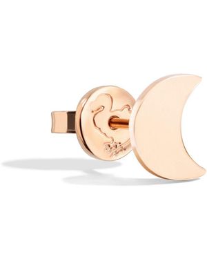 Dodo Rose Moon Stud Earring - Pink