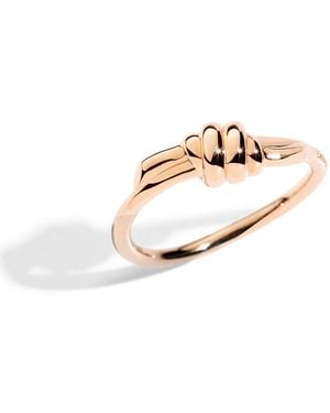 Dodo Rose Nodo Ring - Metallic