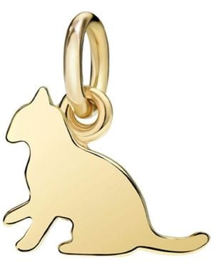 Dodo Ciondolo Gatto Oro Giallo - Metallizzato