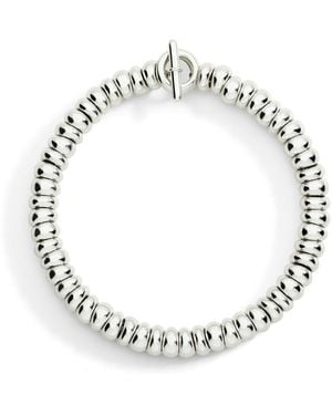 Dodo Sterling Bold Rondelle Bracelet - Metallic
