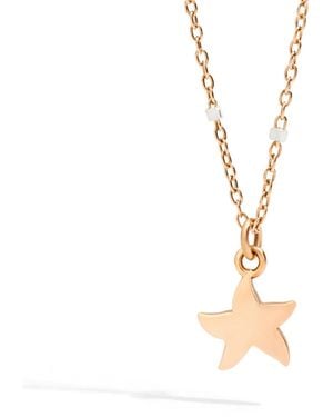 Dodo Collana Mini Stellina Oro Rosa - Metallizzato