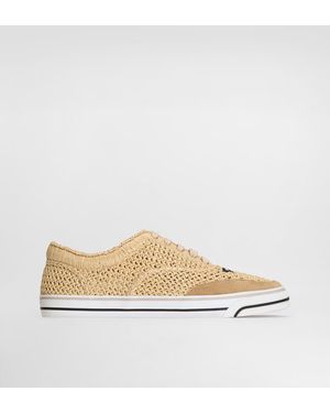Dolce & Gabbana Sneaker Dg Sailing Aus Rafia - Natur