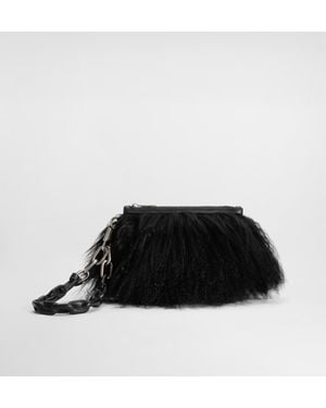 Dolce & Gabbana Lamb Necessaire - Schwarz