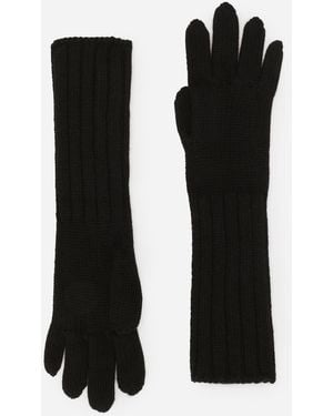 Dolce & Gabbana Handschuhe Aus Kaschmir - Schwarz