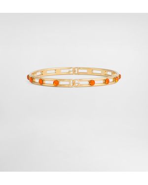 Dolce & Gabbana Armband Mit Logo - Weiß
