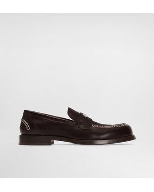Dolce & Gabbana Loafer Aus Kalbsleder - Weiß