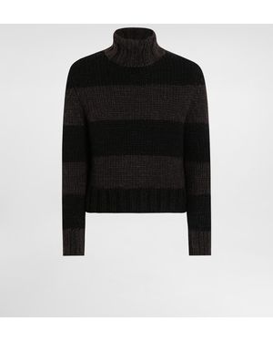 Dolce & Gabbana Wool Blend Turtleneck - Schwarz