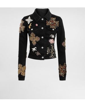 Dolce & Gabbana Jeansjacke - Schwarz