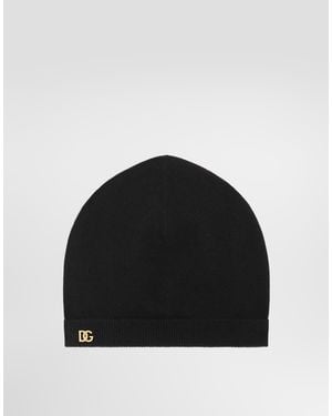 Dolce & Gabbana Strickmütze - Schwarz