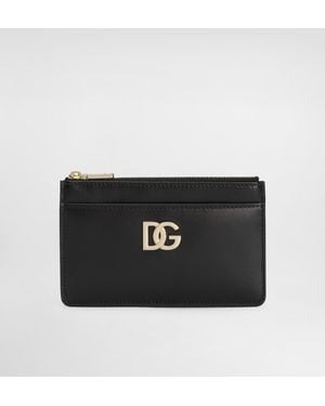 Dolce & Gabbana Brieftasche mit Reißverschluss - Schwarz