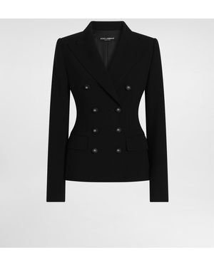 Dolce & Gabbana Double-Breasted Jacket - Schwarz