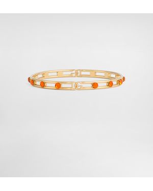 Dolce & Gabbana Armband Mit Logo - Weiß