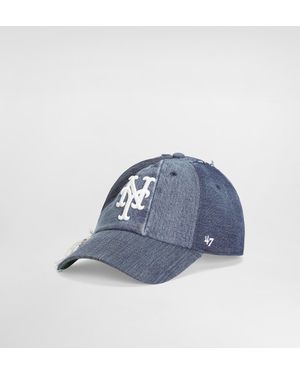 Dolce & Gabbana X '47 New York Mets Denim Patchwork Baseball Cap - Blau