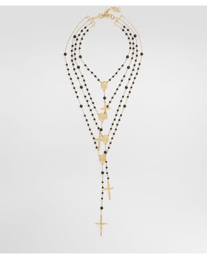 Dolce & Gabbana Multi-Rosary Necklace - Weiß