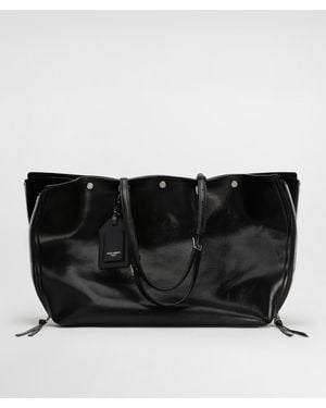 Dolce & Gabbana Atene Calfskin Shopping Bag - Schwarz