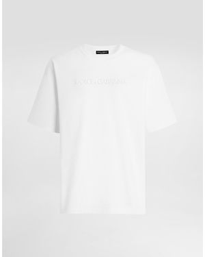 Dolce & Gabbana Cotton T-Shirt - Weiß