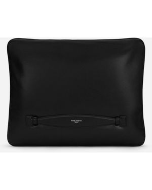 Dolce & Gabbana Henkeltasche Aus Nappaleder - Schwarz