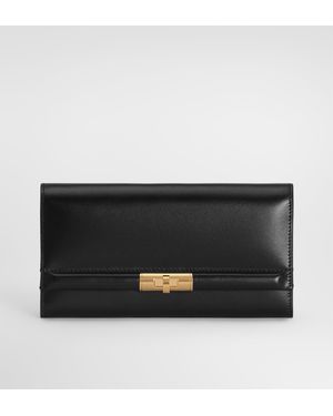 Dolce & Gabbana P.Foglio French Flap - Schwarz