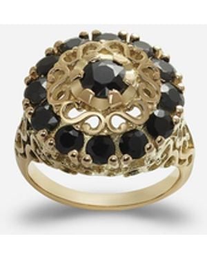 Dolce & Gabbana Cluster Ring With Sapphires - Weiß