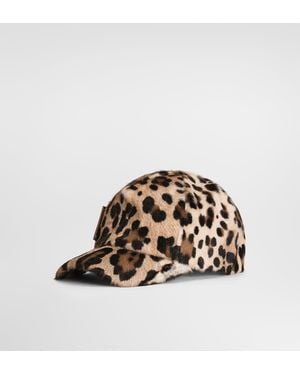 Dolce & Gabbana Baseballkappe Mit Leopardenmuster - Natur