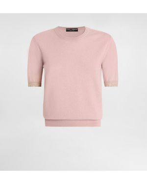 Dolce & Gabbana Cashmere Pullover - Pink