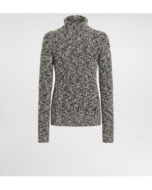 Dolce & Gabbana Wool Blend Turtleneck - Grau