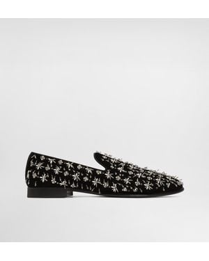 Dolce & Gabbana Pantoffeln Aus Samt - Weiß