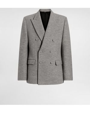 Dolce & Gabbana Zweireihige Jacke Taormina - Grau
