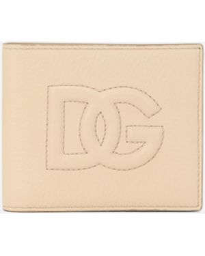 Dolce & Gabbana Bifold-Geldbã¶Rse Dg Logo - Natur