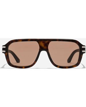 Dolce & Gabbana Sonnenbrille Dg Griffe - Natur