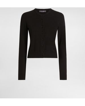 Dolce & Gabbana Cardigan Aus Kaschmir - Schwarz