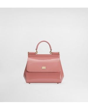 Dolce & Gabbana Henkeltasche Sicily Mittelgroß - Pink