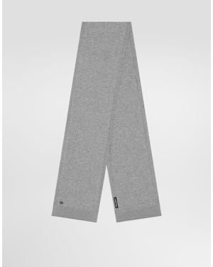 Dolce & Gabbana Schal Aus Kaschmir - Grau