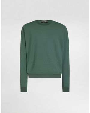 Dolce & Gabbana Cashmere Pullover - Grün