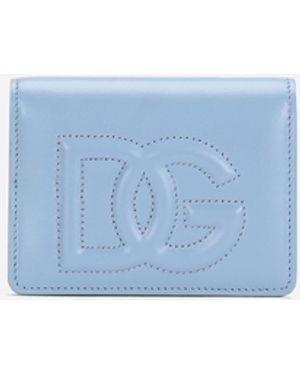 Dolce & Gabbana Geldbörse Dg Logo - Blau