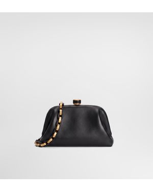 Dolce & Gabbana Handtasche Grandma Mini Aus Plongé-Nappaleder - Schwarz