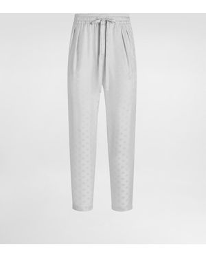 Dolce & Gabbana Jogginghose Aus Dg-Logojacquard - Weiß