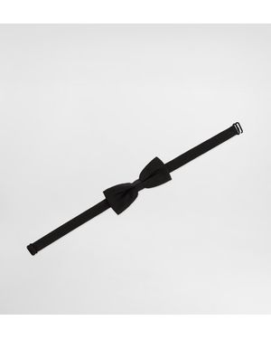Dolce & Gabbana Fliege Aus Seide - Schwarz
