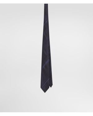 Dolce & Gabbana Krawatte Aus Twill Mit Streifenprint - Weiß